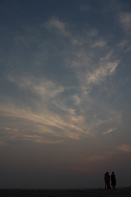 India 2010 - Kerala - Kannur - Costa Malabari - Sunset